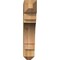 Ekena Millwork Merced Craftsman Rough Sawn Bracket, Western Red Cedar, 4"W x 20"D x 20"H BKT04X20X20MRC04RWR - alternate 3